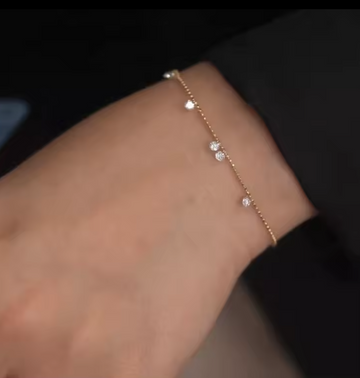 1kt Lab Diamond Bracelet