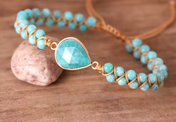 Amazonite Corded Bracelet